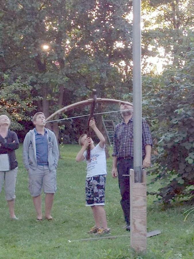 Ferienhof Am Deich Tumlauer Koog Buitenkant foto