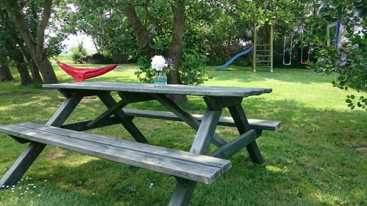 Ferienhof Am Deich Tumlauer Koog Buitenkant foto